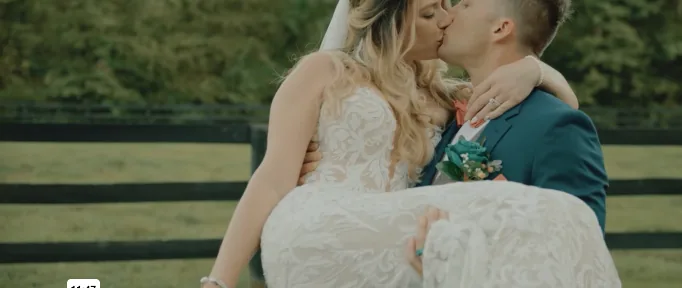 Darienne & Derrick wedding film still